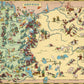 Oregon Wooden Map Jigsaw Puzzle Toys for Adults USA of State Map Decorate Puzzle Games 500 Piece