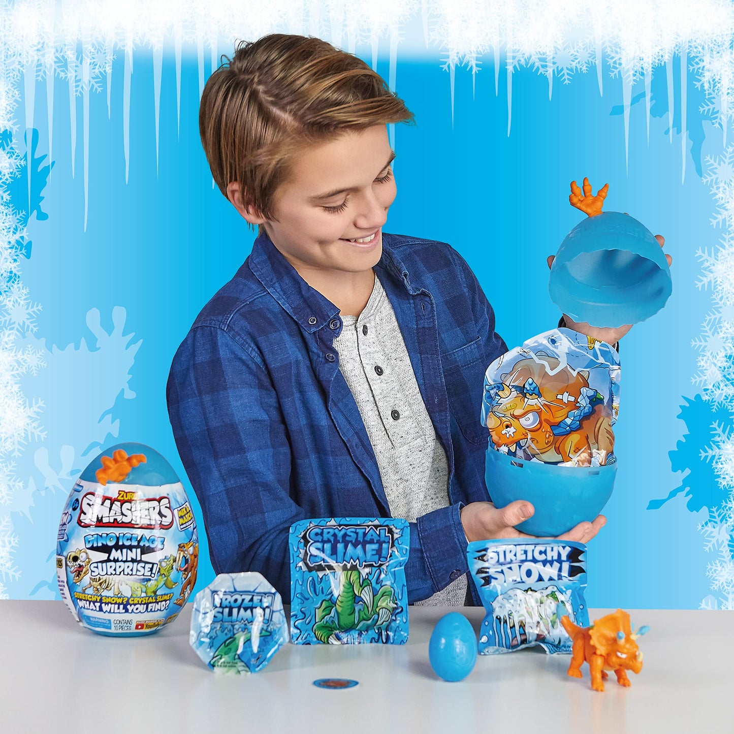 Smashers Dino Ice Age Mini Surprise Egg By Zuru