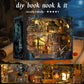 VORATHIS Book Nook Pirate Kit - DIY Miniature House, Large Colorful Wooden Puzzle with LED Light for Adults & Teens