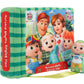 Cocomelon Nursery Rhyme Singing Time Plush Book, Featuring Tethered Jj Plush Character Toy, For Jjs Daily Musical Adventures - B