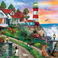 MasterPieces 1000 Piece EZ Grip Jigsaw Puzzle for mature-themeds  Family  Or Youth - Lighthouse Keepers - 23.5x34