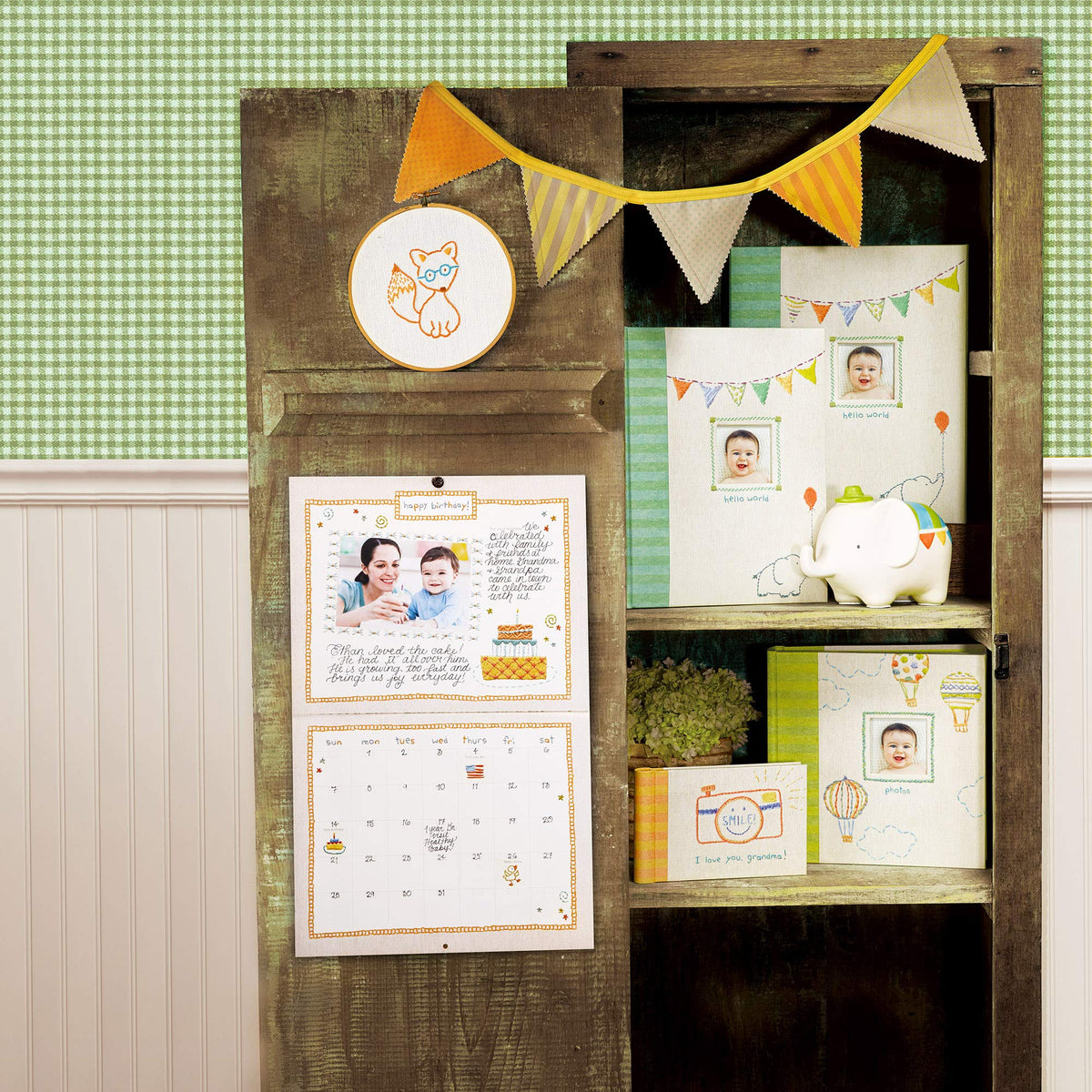 My First Year Calendar with Milestone Stickers