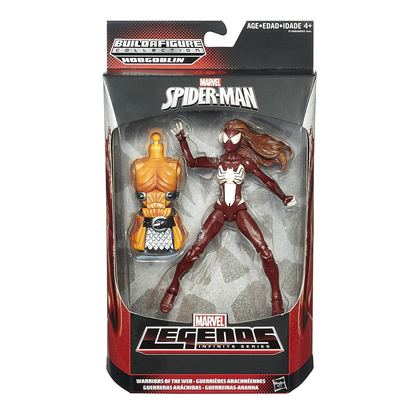 Marvel Legends Infinite Series Warriors Of The Web Ultimate Spider-Woman 6' Action Figure