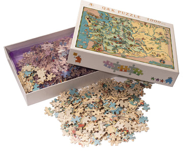 Puzzles For Adults 1000 Pieces Washington Wooden Map Jigsaw Puzzle Games Usa Of State Puzzle Map Decorate