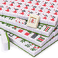 Yellow Mountain Imports 'Bamboo Oasis Chinese Mahjong Set With 146 Small Tiles And Red Vinyl Case — For Chinese Style Gameplay Only [??????????]