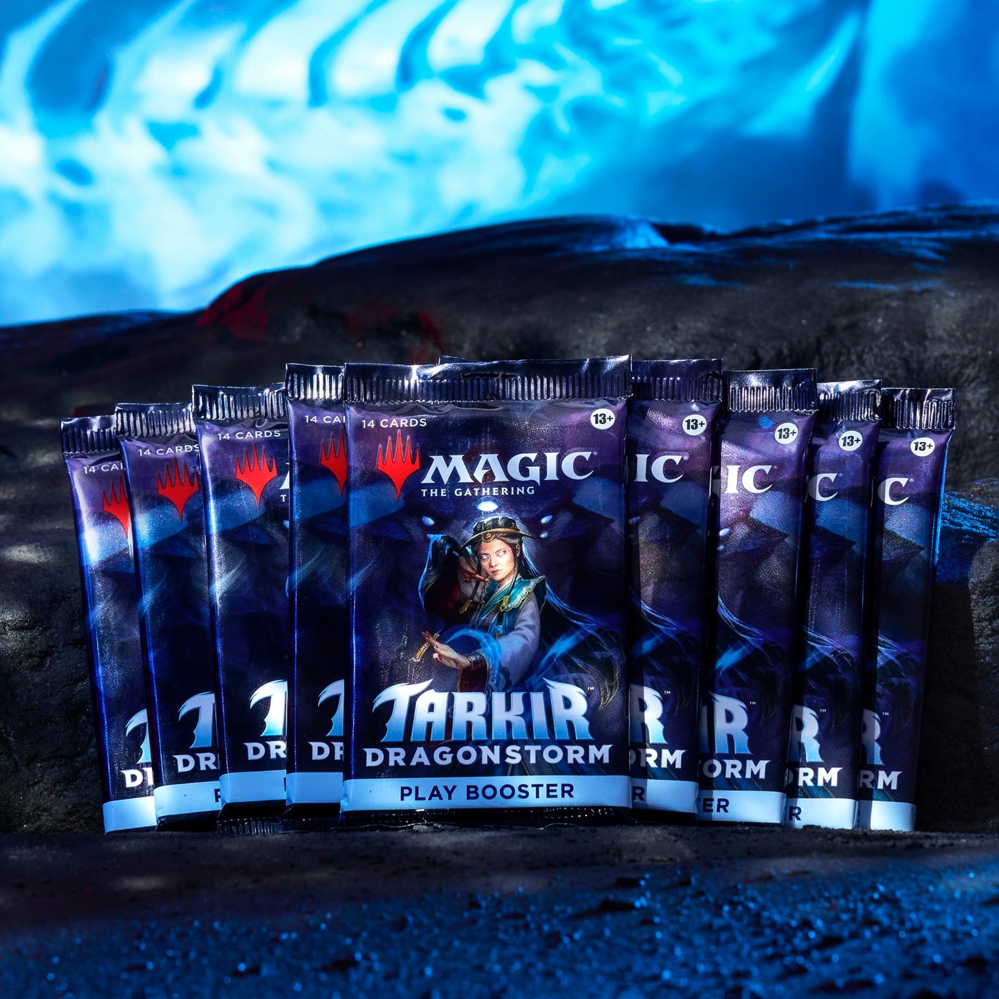 Magic: The Gathering Dragonstorm Bundle - Multicolor Cardboard, 3.465 x 7.362 x 0.1 inches, Model D42760000