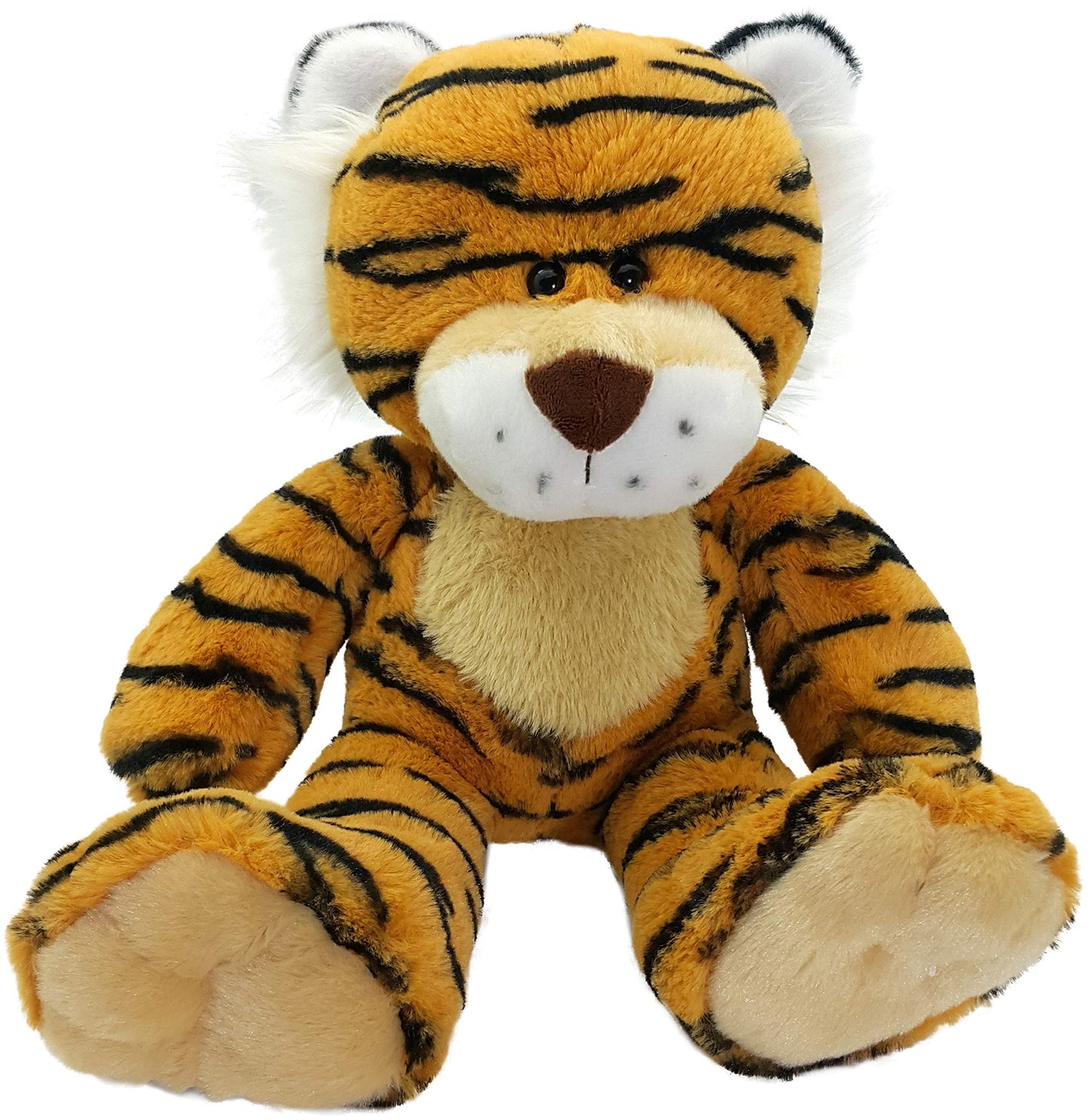 Anico 13" Plush Tiger Toy - Orange Soft Stuffed Animal, Model 33290843