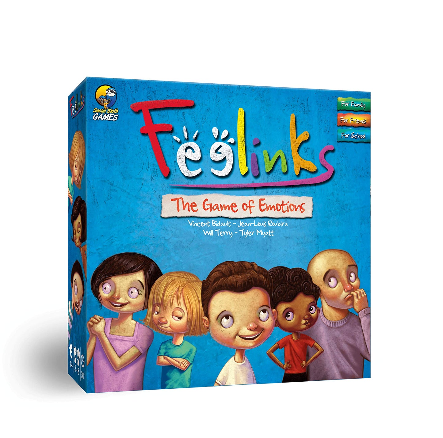 Grey Fox Games Social Sloth Games Feelinks Board Game