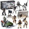 Special Forces Mini Action Figures Includes 3 Army Building Sets with 9 soldiers Arctic Troopers Snowmobile Scout Desert Squad Special Troops Toy Gifts 10+ Kids & parents - Quality Family Time 403 Pcs