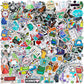 Zonon 200 Pieces Student Science Laboratory Stickers And Astronaut Space Sticker Set For Laptop Water Bottle Guitar Skateboard, Teens Kids Personalized Decals