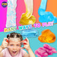 35.16 Fl Oz Clear Slime For Kids 6-12, Funkidz 4 Pack Huge 1040 Ml Glassy Slime Pack Toy Premade Water Crystal Slime Kit For Girls Boys Party Gift