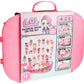 LOL Surprise Fashion Show On-The-Go 4-in-1 Playset and Carrying Case – Display 18+ dolls and Pets Creativity for Kids - Hot Pink Play Set Storage Fashion Studio -Like New