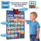 LEARNING BUGS Interactive Phonics Poster for Preschool & Kindergarten, Ages 3+, Model LBP2201, Multi-Color (Red, Green, Blue, Yellow)