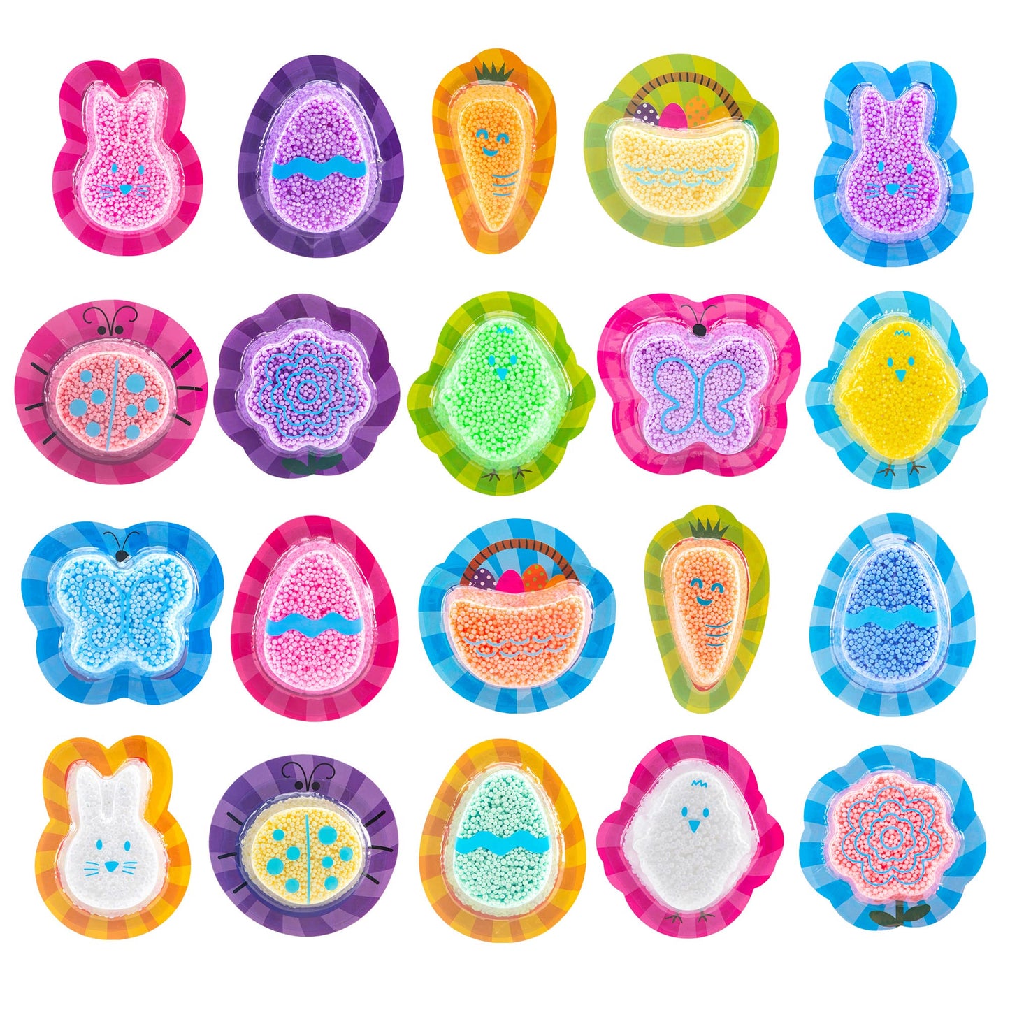 Educational Insights Playfoam Easter & Spring Set 20-Pack, Easter Basket Stuffer, Gift For Kids, Ages 3+