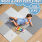 Toyvelt Foam Puzzle Floor Mat For Kids - 12X12 32 Tiles Interlocking Play Mat With Colors - Educational Large Puzzle Foam Floor