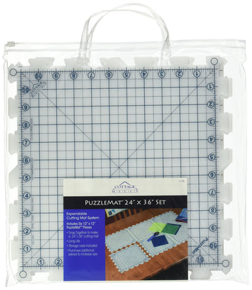 Cottage Mills Puzzlemat Set, 24-Inch By 36-Inch With Storage Case