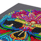 Crystal Art Diamond Painting Notebook - Skull Notebook Kit - Create a Sparkling Notebook Cover using Crystals - For ages 8 and u