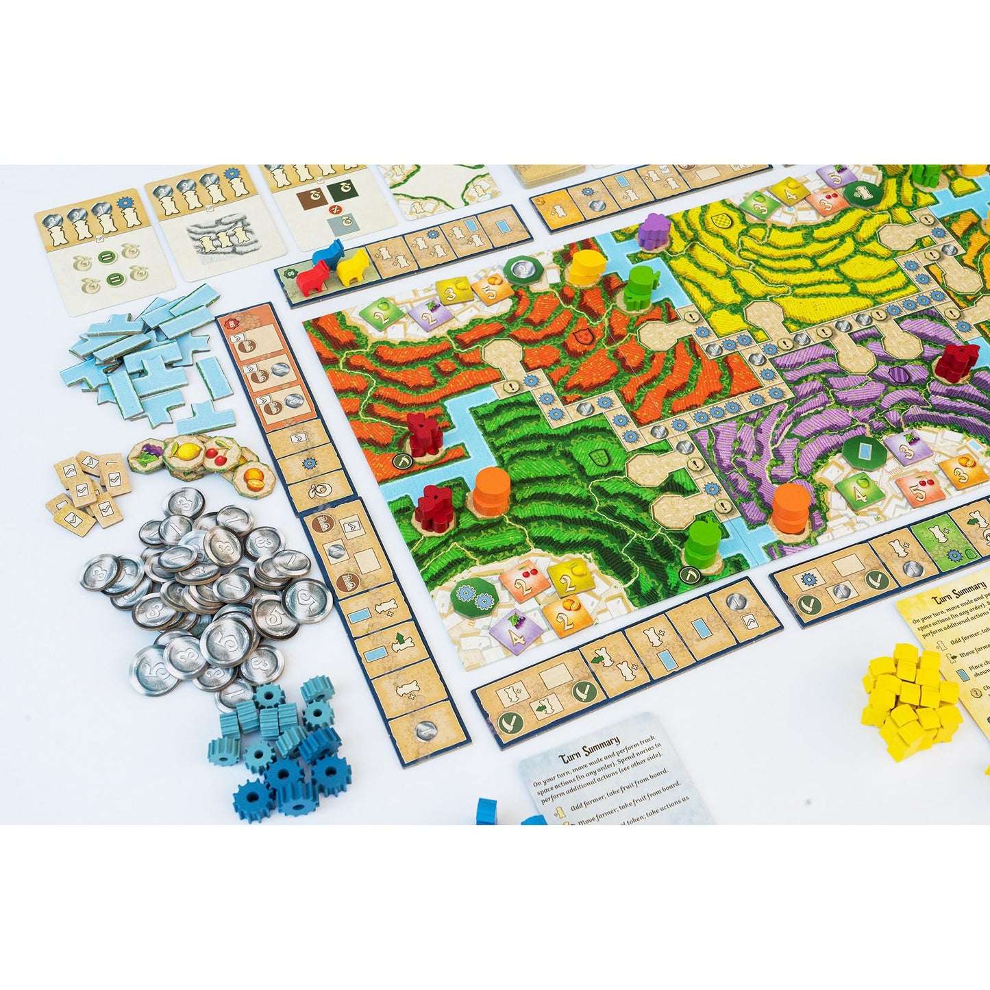 Doctor Finn'S Games: Alpujarras - Strategy Board Game, Turn Based, Take On The Role Of A Fruit Farmer, Ages 14+, 1-4 Players, 45 Min