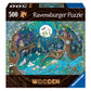 Ravensburger Fantasy Forest - 500-Piece Vibrant Wooden Jigsaw Puzzle | Stress-Reducing Fun | Eco-Friendly Materials | Certified By The Forest Stewardship Council