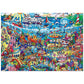 ELX 500 Piece Jigsaw Puzzle for Adults,The Underwater World Unique Difficult and Challenge Large Puzzle Game, Room Wall Decor (2