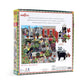eeBoo 1000 Piece Urban Gardening Jigsaw Puzzle, Glossy Cardboard, Multicolor, Model PZTUBG, Perfect for Adults and Families