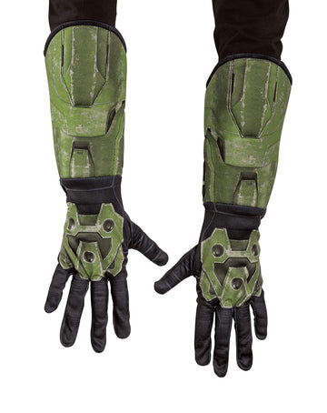 Halo Infinite Master Chief Child Deluxe Costume Gloves  One Size