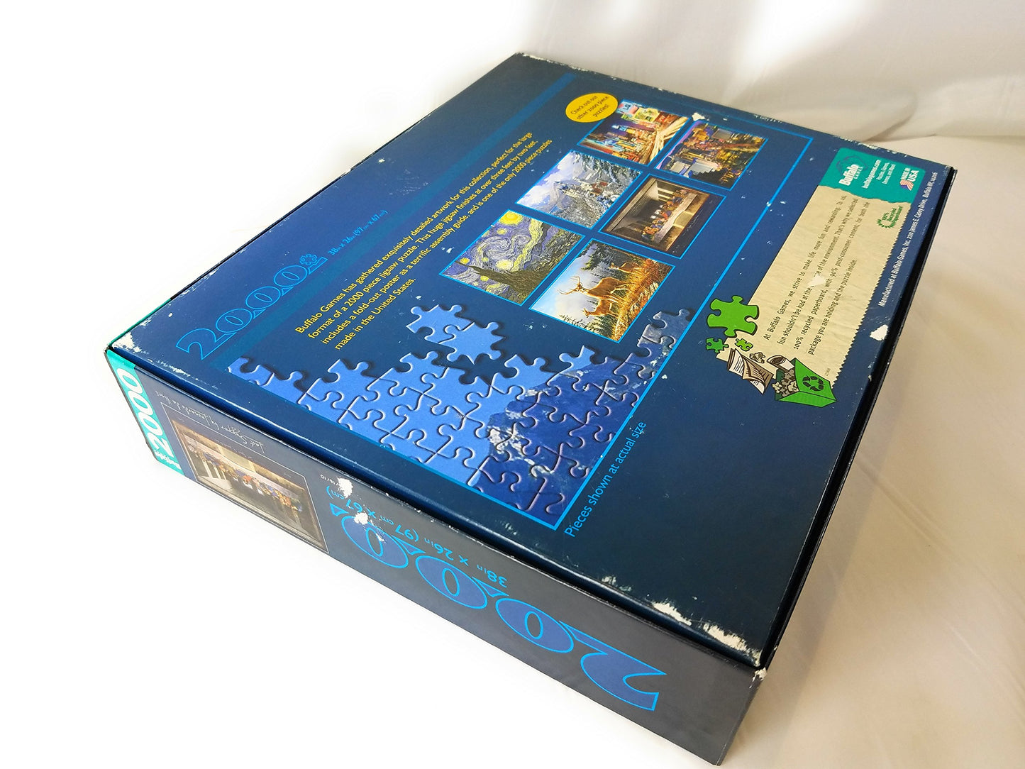 Buffalo Games 2000 Piece Jigsaw Puzzle - The Last Supper, Paper Material, Model 2006