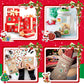 Linaye 24 Sheets Christmas Stickers For Kids, 1570Pcs Adhesive Christmas Stickers, Christmas Stickers Bulk For Kids Cute Sticker