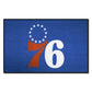 FANMATS 11921 Philadelphia 76ers Starter Mat Accent Rug - 19in. x 30in. | Sports Fan Home Decor Rug and Tailgating Mat