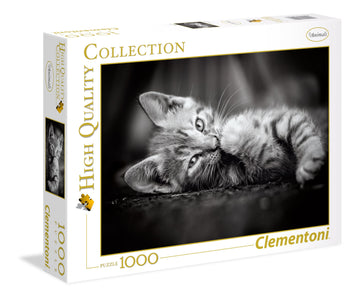 Clementoni 39422 Kitten - Hqc Jigsaw Puzzle Puzzle For Adults And Children - 1000 Pieces
