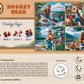 Masterpieces Puzzle Set - 4-Pack 100 Piece Jigsaw Puzzle For Kids - Smokey Bear 4-Pack - 8''X10''