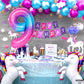 Katchon, Giant Galaxy 9 Balloon Number - 40 Inch | Pink Blue Number 9 Balloon | 9Th Birthday Decorations, Cloud 9 Birthday Decorations For Girls | 9 Birthday Balloon, Galaxy Number 9 Balloon For Girls