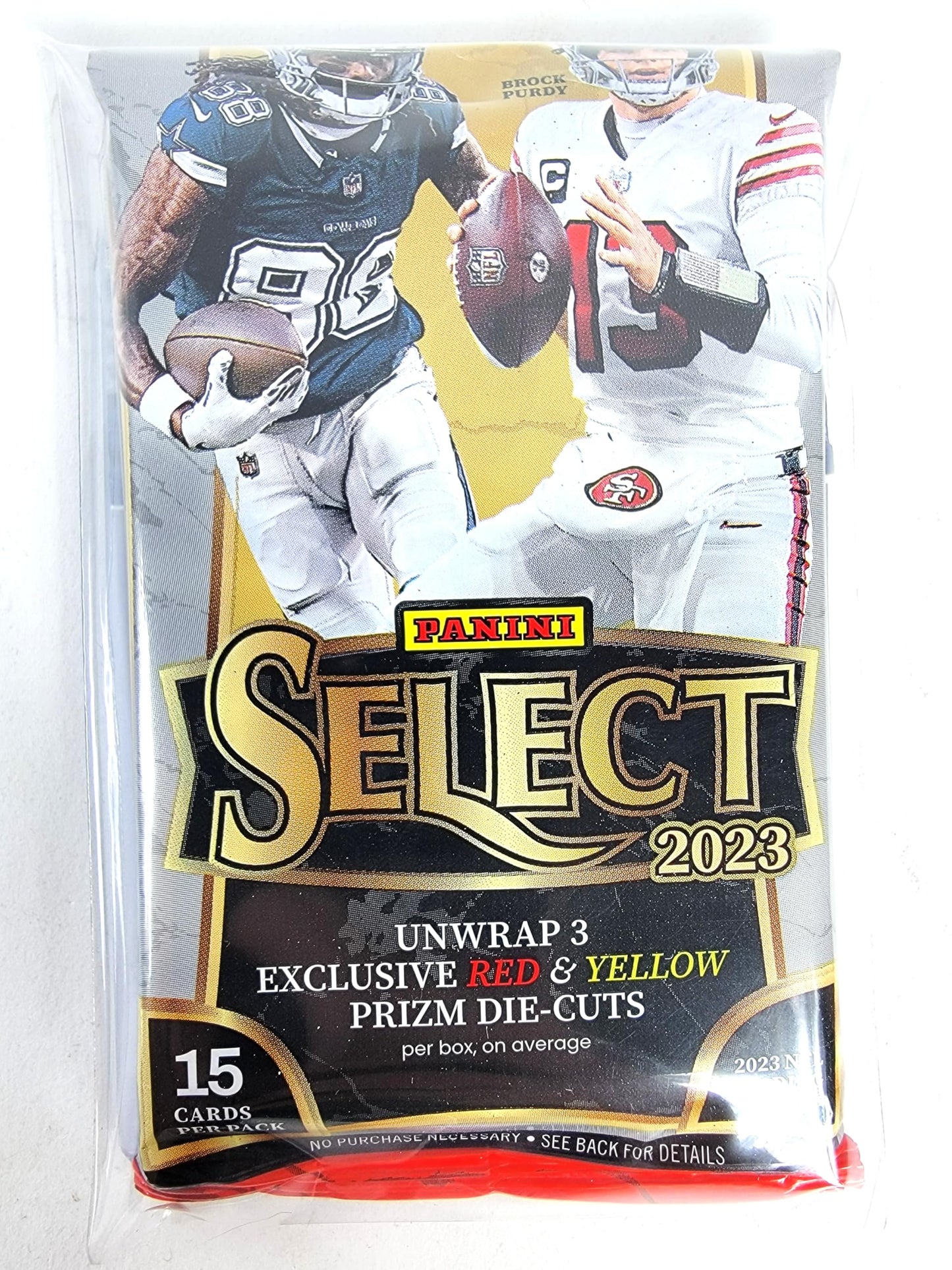 2023 Panini Select Football NFL Jumbo Cello Value Pack with 15 Trading Cards + Toploader! STREETCARDS!