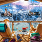 Ceaco - Ski Chalet - 300 Piece Jigsaw Puzzle
