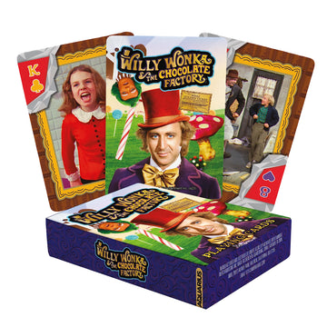 Aquarius Willy Wonka Playing Cards - Willy Wonka Themed Deck Of Cards For Your Favorite Card Games - Officially Licensed Willy W