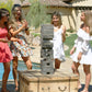 GoSports 5 ft Giant Wooden Toppling Tower - Includes Bonus Rules with Gameboard - Choose Your Style