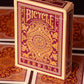 Bicycle Verbena Floral Premium Playing Cards, Gold Foil, 1 Deck