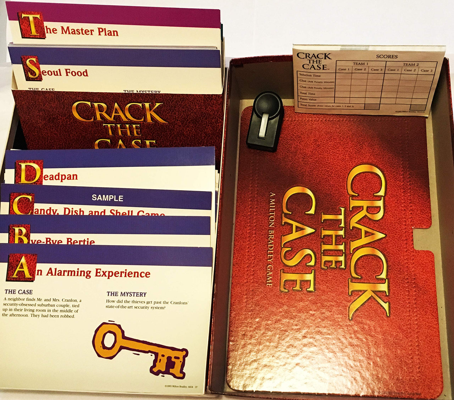 Milton Bradley  The Case ~ A Compendium of Mini-Mysteries