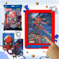 DoodleJamz Marvel JellyPics  Sensory Drawing Pads Filled with NonToxic Squishy Beads and Gel  Includes Stylus, Removable 2Si