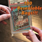 Psa Graded Card Bags Sleeves (100 Count) Soft Holders For Trading Baseball Sports Slabs