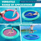 Coolwave Inflatable Water Hammock, Round Floating Ring For Pool And Lake, Portable Water Hammock For Parties And Relaxion, Avail