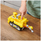Paw Patrol Rubble Transforming Toy Car with Action Figure - Plastic, Ages 3+, Model 6064299