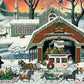 Buffalo Games 1000 Piece Jigsaw Puzzle - 'TWAS The Twilight Before Christmas - Large Size 26.75 x 19.75, Paper Material for Adults