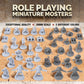Path Gaming 40 Miniature Monsters Fantasy Tabletop Rpg Figures For Dungeons And Dragons, Pathfinder Roleplaying Games. 28Mm Scaled Miniatures, 10 Unique Designs, Bulk Unpainted, Great For D&D/Dnd