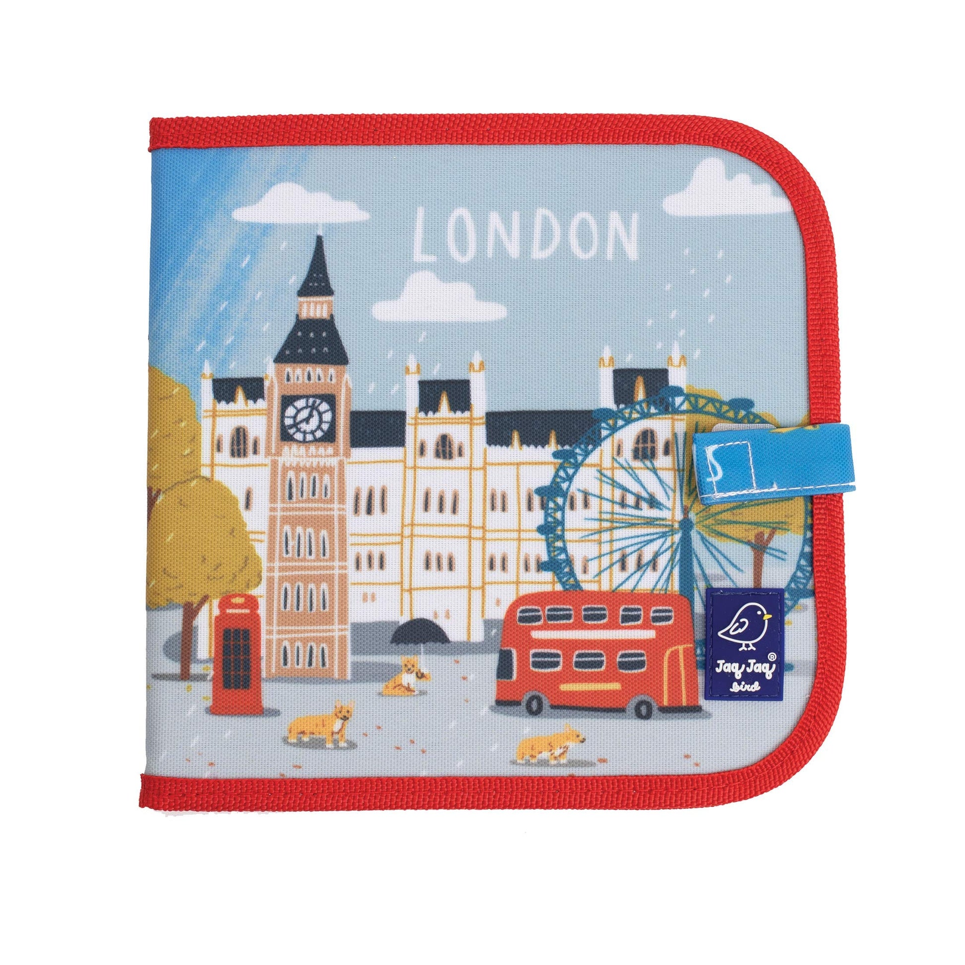Jaq Jaq Bird Cities of Wonder Erasable Book - London
