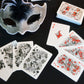 Brain Vessel Cargo Masquerade Deck Of Playing Cards With Custom Artwork By Denyse Klette (Black Box Edition)