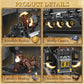 SSPATIOS Pirate Ship Building Block Model Kit, 1366 PCS, Black Pearl Ship, Plastic Toy for Ages 12+, Christmas & Birthday Gift