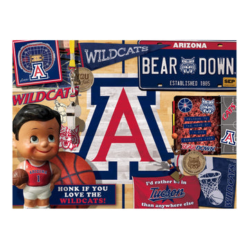 Youthefan Ncaa Arizona Wildcats Retro Series Puzzle - 500 Pieces