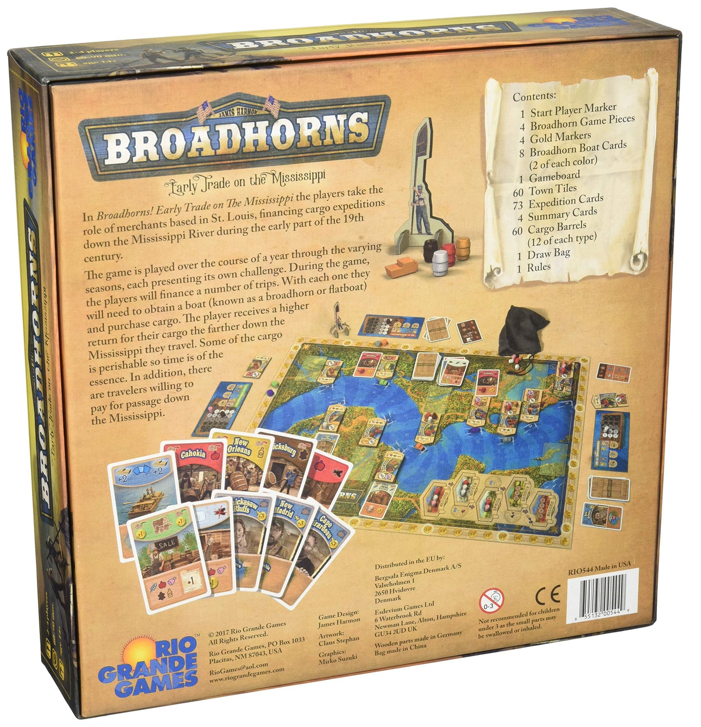 Rio Grande Games Broadhorns