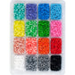 Perler Beads Stripes And Pearls Assorted Fuse Beads Tray For Kids Crafts, 4000 pcs